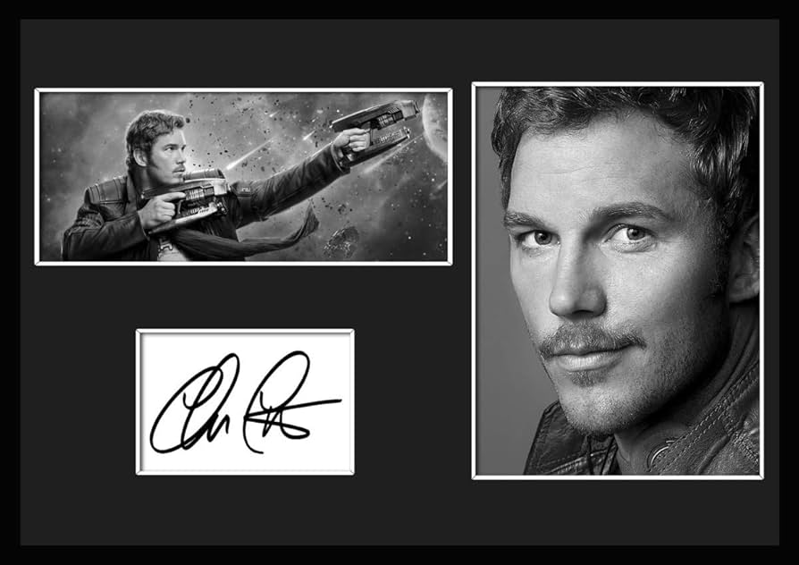 Chris Pratt直筆サイン　クリスプラットGotG2 Chris Pratt直筆サイン クリスプラットGotG2 Chris Pratt